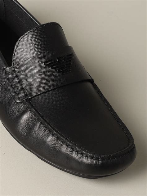 emporio armani loafers men's|armani loafers for women.